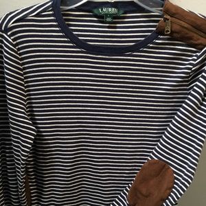Lauren Ralph Lauren LS Striped Shirt